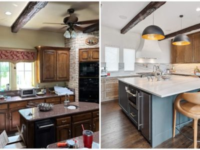 Before and After Home Remodeling Service